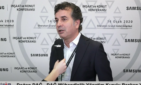 Doğan DAĞ - SAMSUNG İnşaat ve Konut Konferansı 2020 Röportajı